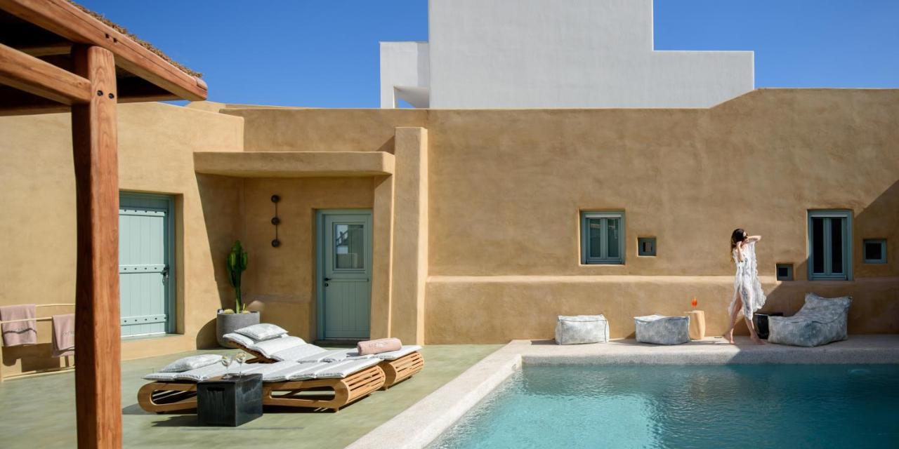 فيلا Potamos Luxury House, Private Pool, Santorini Éxo Goniá المظهر الخارجي الصورة