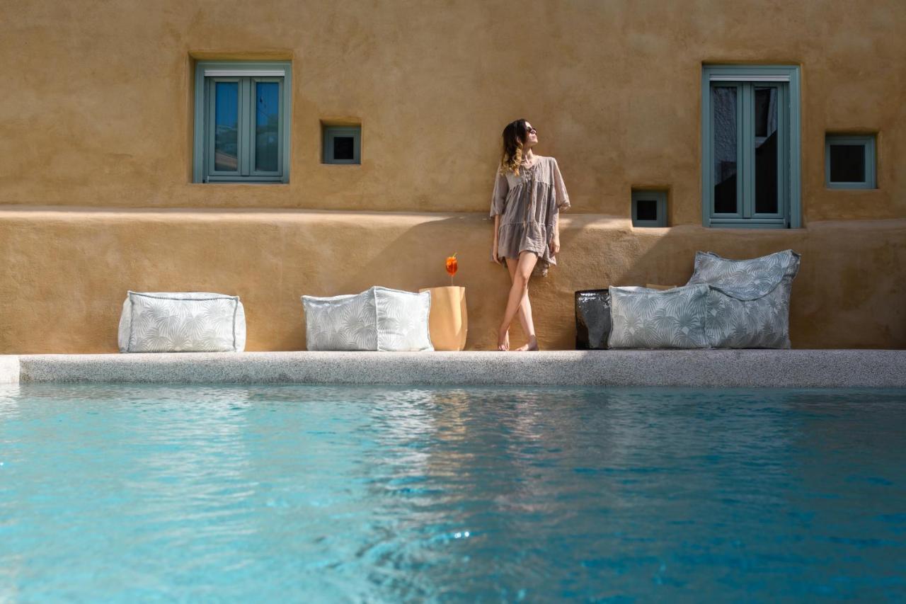 فيلا Potamos Luxury House, Private Pool, Santorini Éxo Goniá المظهر الخارجي الصورة