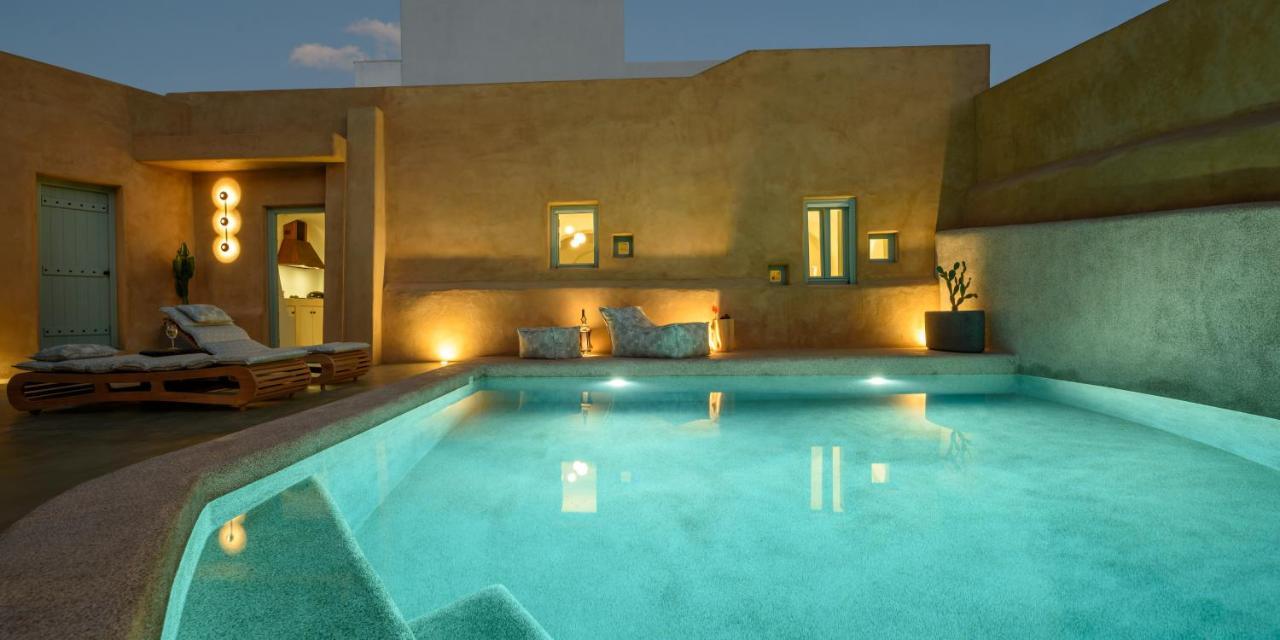 فيلا Potamos Luxury House, Private Pool, Santorini Éxo Goniá المظهر الخارجي الصورة
