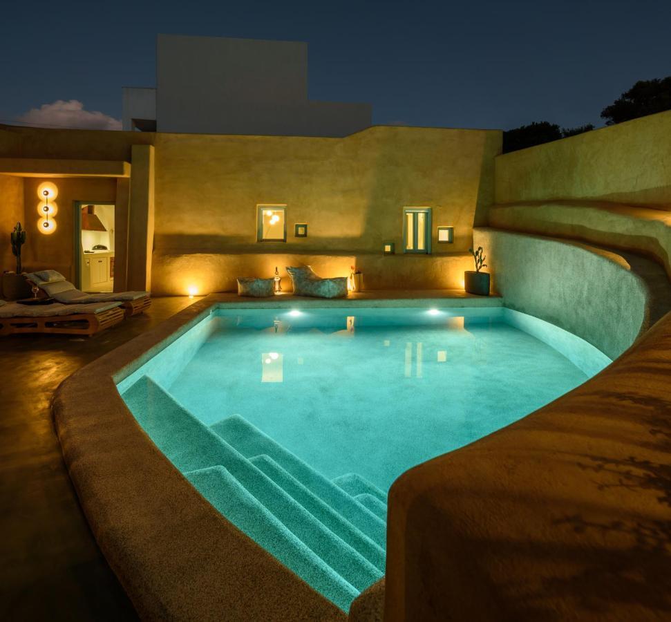 فيلا Potamos Luxury House, Private Pool, Santorini Éxo Goniá المظهر الخارجي الصورة