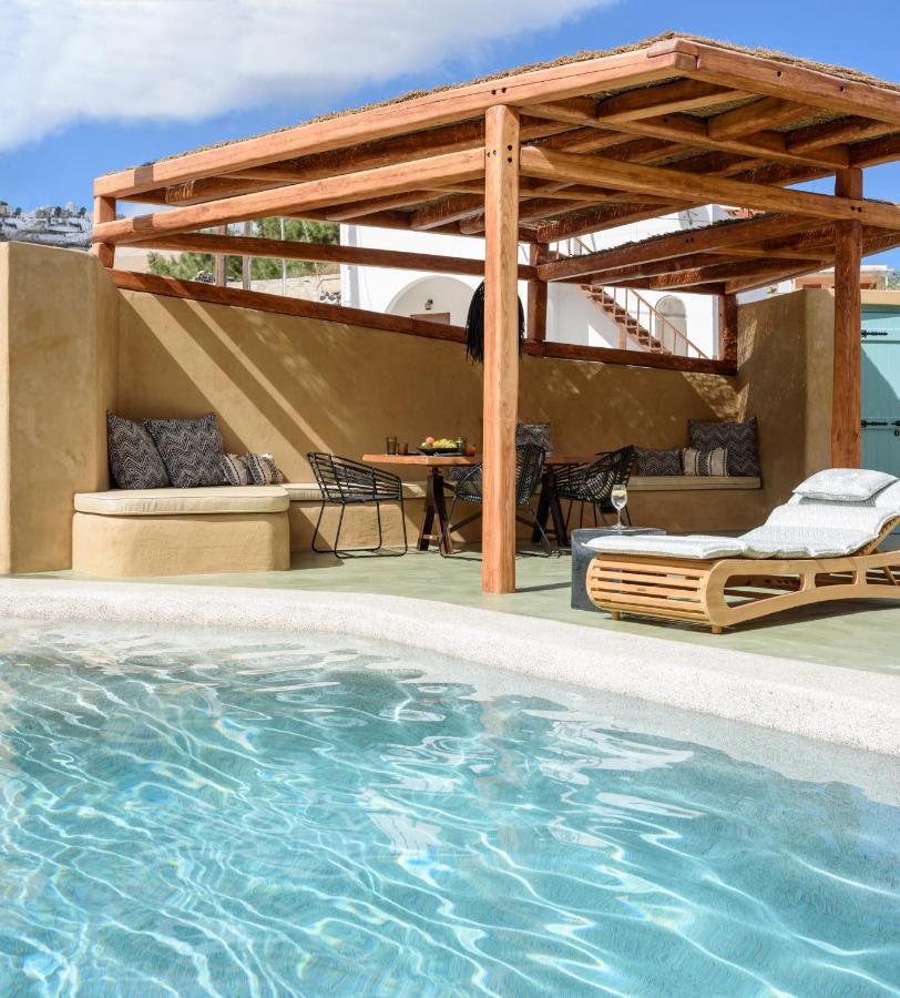 فيلا Potamos Luxury House, Private Pool, Santorini Éxo Goniá المظهر الخارجي الصورة